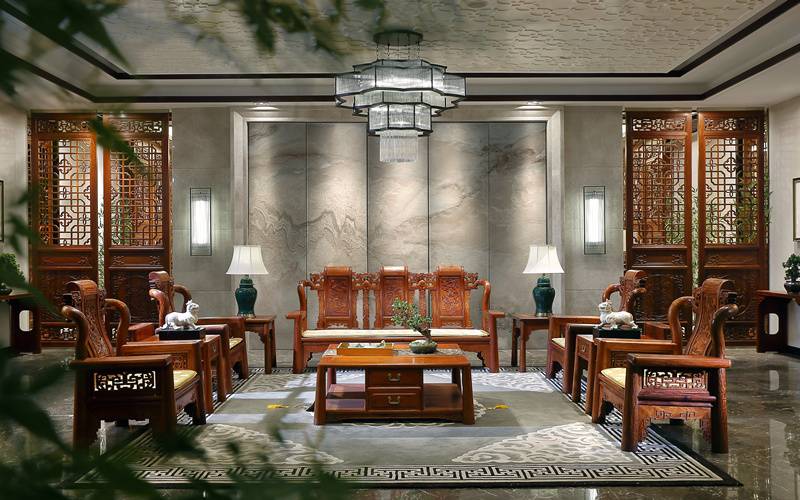 祥云宝座三人位/祥云宝座单人位(鹿)/祥云宝座大茶几/祥云宝座小茶几/祥云宝座角几